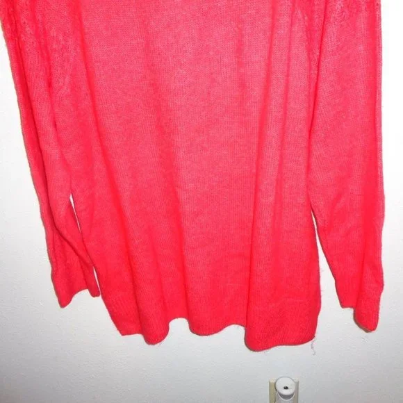 Evri Women's Plus Size Crewneck Pointelle Sweater Size 2X NWT - Picture 10 of 11